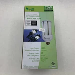 Maxlite Skpt20ledu50e26 Nib 20w Led Post Top Light 5k 1800 Lum See Pics #c6. Fixed Price $30.00.