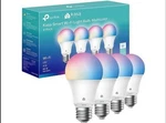 Tp-link Kasa Smart Kl125p4 Multicolor Full Color Changing Wi-fi Led Bulbs 4 Pack. Fixed Price $18.98.