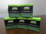 Gel Blaster Electric Green - 5 Boxes 50,000 Gellets! New. Fixed Price $21.50.