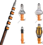 5-30 Ft Telescopic Light Bulb Changer For High Ceilings // Remover To. Fixed Price $131.97.