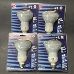 Commercial Electric 50w Cfl R30 Floodlights #846-038 Set Of 4. Fixed Price $16.00.
