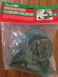 Gem 3-way Indoor/outdoor Floodlight Holder Kit #0422pb Green New Old Stock. Fixed Price $9.98.