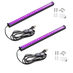 U4glory Black Light Bar, 1ft Usb Uv Upgraded-10w-2pack, Purple. Fixed Price $17.38.
