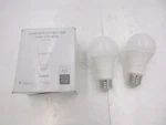 2 Pack Meross Smart Wi-fi Led Light Bulb 810lm 90-125v 50/60hz W/ Color Changing. Fixed Price $22.99.