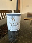Rite Lite White Marble Ceramic Yizkor Memorial Candle 3. Fixed Price $19.99.