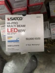 Satco S39752 Hi-pro Multi-beam Led Lamp, Ex39 Base, 60 Watts, 5000k. Fixed Price $44.99.
