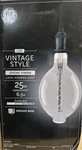 93119063 Ge Vintage 2 Per Case Style Smoke Finish Cool, Modern Light 25w Bulbs. Fixed Price $19.99.