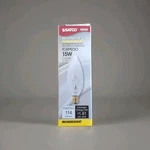 Satco S3230 120v Torpedo Candelabra Base 15-watt B9.5 Light Bulb Clear 114 Lumen. Fixed Price $9.95.