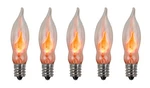 Creative Hobbies A101 Flicker Flame Light Bulb - 5 Count (pack Of 1), Orange. Fixed Price $11.67.