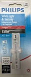 Philips 150-watt 120v T3 2400 Lumen Rsc Base Work Light & Security Bulb. Fixed Price $15.00.