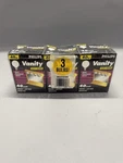 Philips Clear Vanity Globe Light Bulbs 40w G25 Medium Base 3 Pack - New. Fixed Price $22.99.