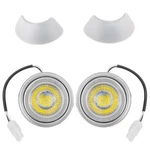 Awoco On-e01-32, 2pcs Led Light Bulbs Replacement W/ Lamp Coves For Range Hoods. Fixed Price $40.00.