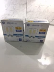 Ge Classic 2 Pack Led 100w/9w St19 Daylight Dimmable Clear 1000 Lumens. Fixed Price $16.00.