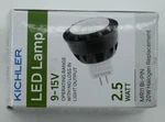 Kichler 18162 Black 12v Led Mr-11 Bi-pin Bulb, 2700k 40 Degree Flood. Fixed Price $17.99.