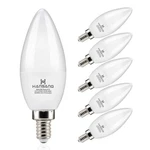Hansang Candelabra Led Bulbs,60 Watt 6 Count (pack Of 1), 2700k Warm White. Fixed Price $14.41.