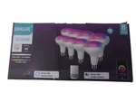 Ohlux Smart Wifi Flood Light 8 Pack Bulbs E26 Base 900 Lumen Dimmable Br30. Fixed Price $54.59.
