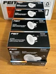 4 Pack Feit Electric White In. W Aluminum Led Dimmable Recessed Downlight 75. Fixed Price $28.00.