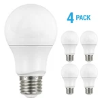 4 Pack Satco S11416 Led 120v 9.5w A19 Medium E26 Dimmable Frosted 40k Cool White. Fixed Price $15.00.