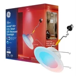 Ge Cync Smart Led 6-in Wafer Downlight Full Color: Energy Star Recessed Lighting. Fixed Price $14.99.