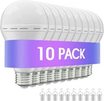 10/6/4pcs Rechargeable Emergency Light Bulbs, Led Bulb 6000k Daylight. Fixed Price $31.07.