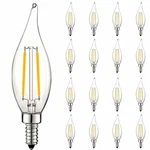 16x Luxrite 4w Vintage Candelabra Led Bulb Dimmable 3000k 400lm Soft White E12. Fixed Price $63.99.