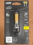 Feit Electric 35-watt Bright White Gy6.35 Dimmable Bi-pin Led Light Bulb - New. Fixed Price $7.99.