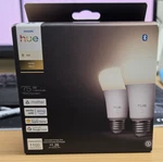 Philips Hue A19 Smart Led Bulbs Warm White 2700k 1100 Lumens E26 2-pack (591230). Fixed Price $26.89.