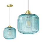 Edishine Artistic Glass Pendant Light, Creates Warm Dining Ambiance, Dimmable. Fixed Price $59.99.
