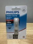 Philips 100w 120v Clear Gy8.6 Base T4 Light Bulb 416685 Outdoor Special Security. Fixed Price $12.25.
