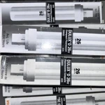4x Sylvania Delux D 20680 Cf26dd/835 Compact Fluorescent Bulb 26w 2 Pin Tubes. Fixed Price $12.99.