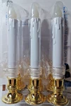Ge Led Stay Bright Candles Flickering 9.75 Window Built In Timer Lot Of 6 New. Fixed Price $19.99.