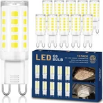 10 Pk. Winshine G9 4w 4000k Led Daylight Non-dimmable Chandelier Light Bulb. Fixed Price $21.88.