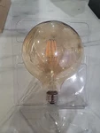 Omaykey 12w Dimmable Large Led Globe Bulb G125 E26 2700k Clear Tinted Glass. Fixed Price $18.99.