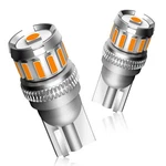 Autoone 194 Led Bulb Amber Yellow, Side Marker Lights 300% Pack Of 2,. Fixed Price $20.89.