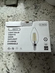 Flsnt Led Pack 9. 4 Watts E 12 Base Dimmable Daylight 5000 K Bulbs. Fixed Price $19.99.