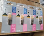 Lot Of 4 Ge Led Specialty 35w 120v T4 Ba15d Double Contact Bayonet. Fixed Price $24.99.