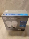 Ge Classic Led 2 Pack 60w/10w A19 Daylight 5000k - Dimmable Nib. Fixed Price $12.49.