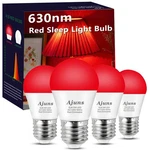 Ajuns Led Red Sleep Light Bulb 4 Pack, 5w 630nm - Dimmable. Fixed Price $21.82.