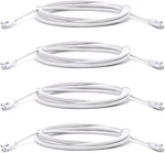 10ft (118-7/64") T5t8 Tube Light Fixture Led Linkable Cord, Double End White. Fixed Price $31.38.