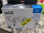 Wiz Br30 Color Smart Bulb 650 Lumens 65w 2 Pack. Fixed Price $15.99.