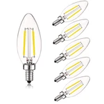 Shuwdkar 12v Candelabra Led Light Bulb Low Voltage 25 Watt Equivalent, Le.... Fixed Price $29.22.