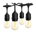Banord Outdoor String Lights, 48ft Waterproof Patio Lights With 2w Dimmable L.... Fixed Price $60.46.