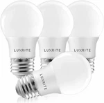 Luxrite A15 Led Light Bulb 40w Equivalent Dimmable 2700k 600lm E26 Base 4-pack. Fixed Price $20.99.