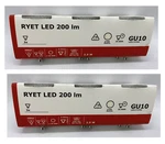 6 X Ikea Ryet Led Bulb Gu10 200 Lumen, Warm White 2700k Not Dimmable Lot Of 2. Fixed Price $13.27.