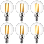 40-watt Equivalent G16.5 Cool White (4000k) Household Indoor Led Light Bulb (6-p. Fixed Price $33.03.