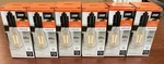 6pk Feit Vintage Edison Led Light Bulb Soft White St19 60weqv Dust To Dawn B213. Fixed Price $27.00.