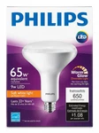 Philips 457010 Br30 Led, 65w Equivalent, Warm Glow Dimmable, 2700k-2200k. Fixed Price $21.55.