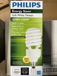 (3) Philips El/dt 42w Soft White Twister. Bulbs. Fixed Price $35.00.