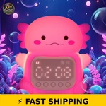Aokpsrt Axolotl Alarm Clock With Night Light - Kids' Sleep Companion. Fixed Price $50.99.