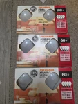 Sylvania Double Life 100w And 60w Soft White Light Bulbs 3 4pks. Fixed Price $69.99.